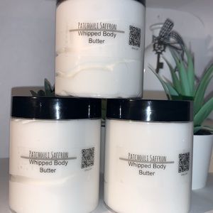link in bio Creamy Patchouli Saffron Triple Whipped Body Butter Hand Made